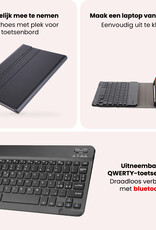 NoXx NoXx Samsung Galaxy Tab S10 FE Toetsenbordhoes - Zwart