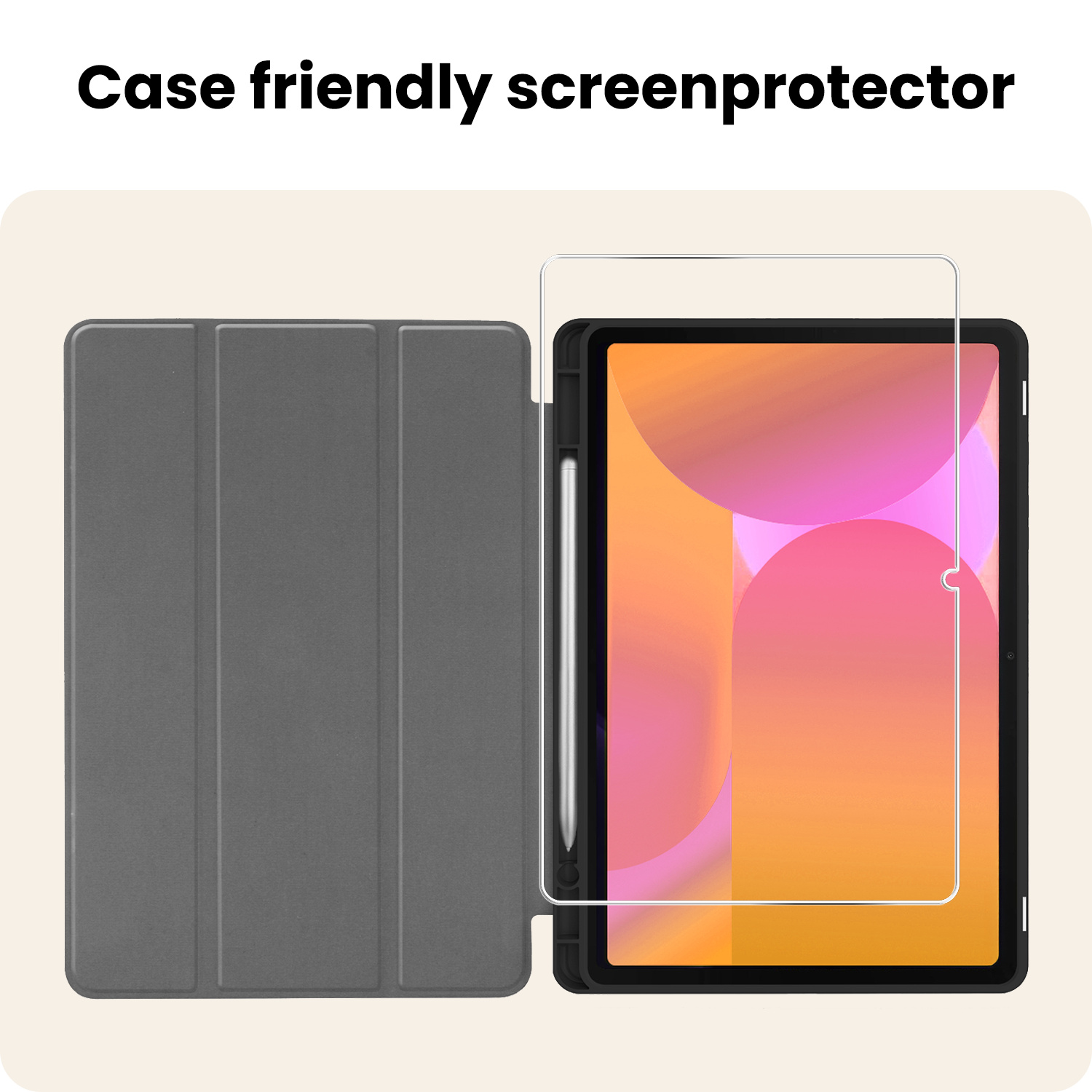 Nomfy Nomfy Samsung Galaxy Tab S10 FE Screenprotector - 3 PACK