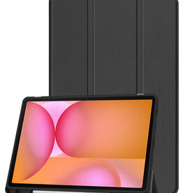 Nomfy Nomfy Samsung Galaxy Tab S10 FE Hoesje Met Uitsparing S Pen - Zwart