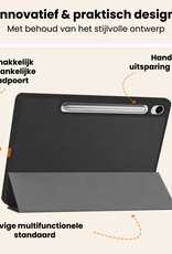Nomfy Nomfy Samsung Galaxy Tab S10 FE Hoesje Met Uitsparing S Pen - Zwart