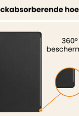 Nomfy Nomfy Samsung Galaxy Tab S10 FE Hoesje Met Uitsparing S Pen - Zwart