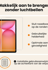 Nomfy Nomfy Samsung Galaxy Tab S10 FE Hoesje Met Uitsparing S Pen Met Screenprotector - Grijs