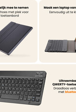 Nomfy Nomfy Samsung Galaxy Tab S10 FE Toetsenbordhoes - Zwart
