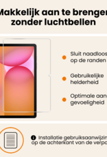 Nomfy Nomfy Samsung Galaxy Tab S10 FE Toetsenbordhoes Met Screenprotector - Zwart