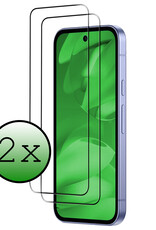 BASEY. BASEY. Google Pixel 9a Screenprotector Glas Full Cover - 2 PACK