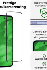 BASEY. BASEY. Google Pixel 9a Screenprotector Glas Full Cover - 2 PACK