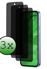 BASEY. BASEY. Google Pixel 9a Screenprotector Glas Privacy - 3 PACK