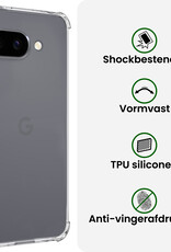 BASEY. BASEY. Google Pixel 9a Hoesje Shockproof - Transparant
