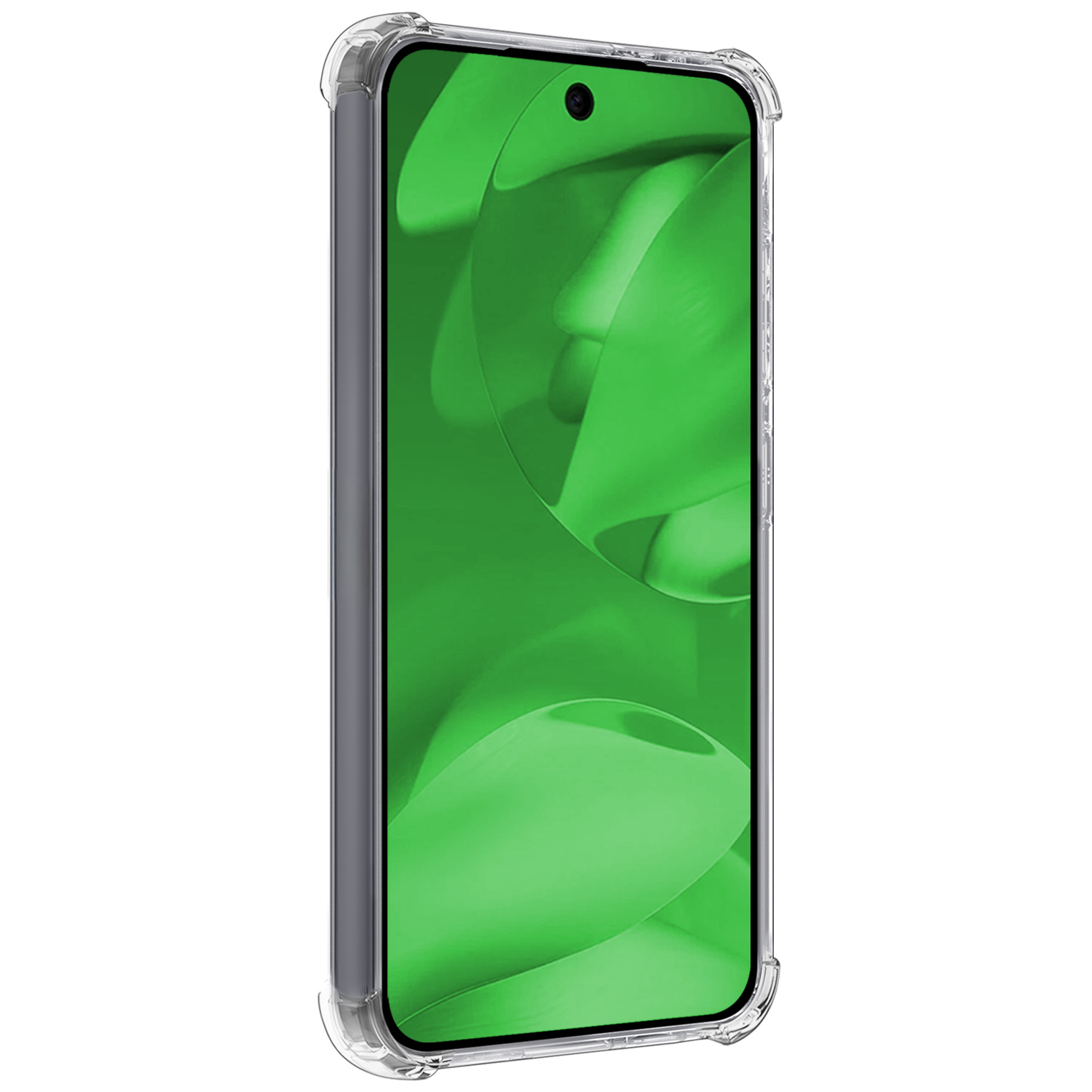 BASEY. BASEY. Google Pixel 9a Hoesje Shockproof - Transparant - 2 PACK