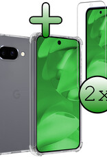 BASEY. BASEY. Google Pixel 9a Hoesje Shockproof Met 2x Screenprotector