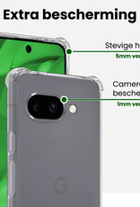 BASEY. BASEY. Google Pixel 9a Hoesje Shockproof Met 2x Screenprotector