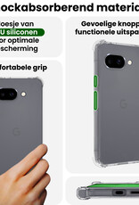 BASEY. BASEY. Google Pixel 9a Hoesje Shockproof Met 2x Screenprotector