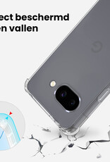 BASEY. BASEY. Google Pixel 9a Hoesje Shockproof Met 2x Screenprotector