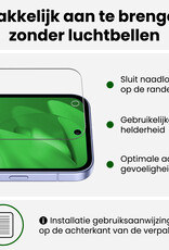 BASEY. BASEY. Google Pixel 9a Hoesje Siliconen Met Screenprotector - Transparant