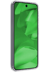 BASEY. BASEY. Google Pixel 9a Hoesje Siliconen Met Screenprotector - Transparant