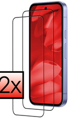 NoXx NoXx Google Pixel 9a Screenprotector Glas Full Cover - 2 PACK