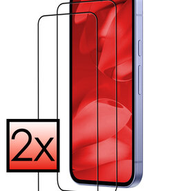 NoXx NoXx Google Pixel 9a Screenprotector Glas Full Cover - 2 PACK