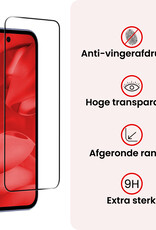 NoXx NoXx Google Pixel 9a Screenprotector Glas Full Cover - 2 PACK