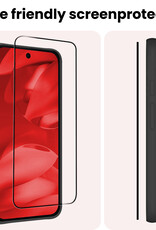 NoXx NoXx Google Pixel 9a Screenprotector Glas Full Cover - 3 PACK