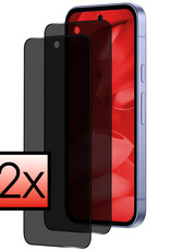 NoXx NoXx Google Pixel 9a Screenprotector Glas Privacy - 2 PACK