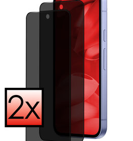 NoXx NoXx Google Pixel 9a Screenprotector Glas Privacy - 2 PACK