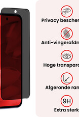 NoXx NoXx Google Pixel 9a Screenprotector Glas Privacy - 3 PACK