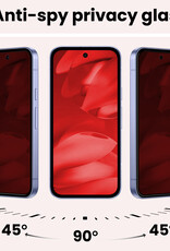 NoXx NoXx Google Pixel 9a Screenprotector Glas Privacy - 3 PACK