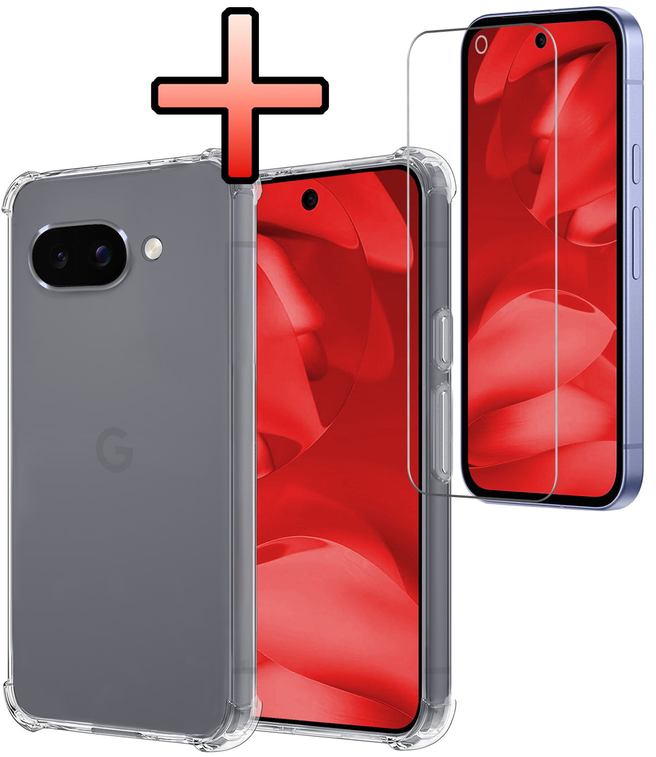 NoXx NoXx Google Pixel 9a Hoesje Shockproof Met Screenprotector
