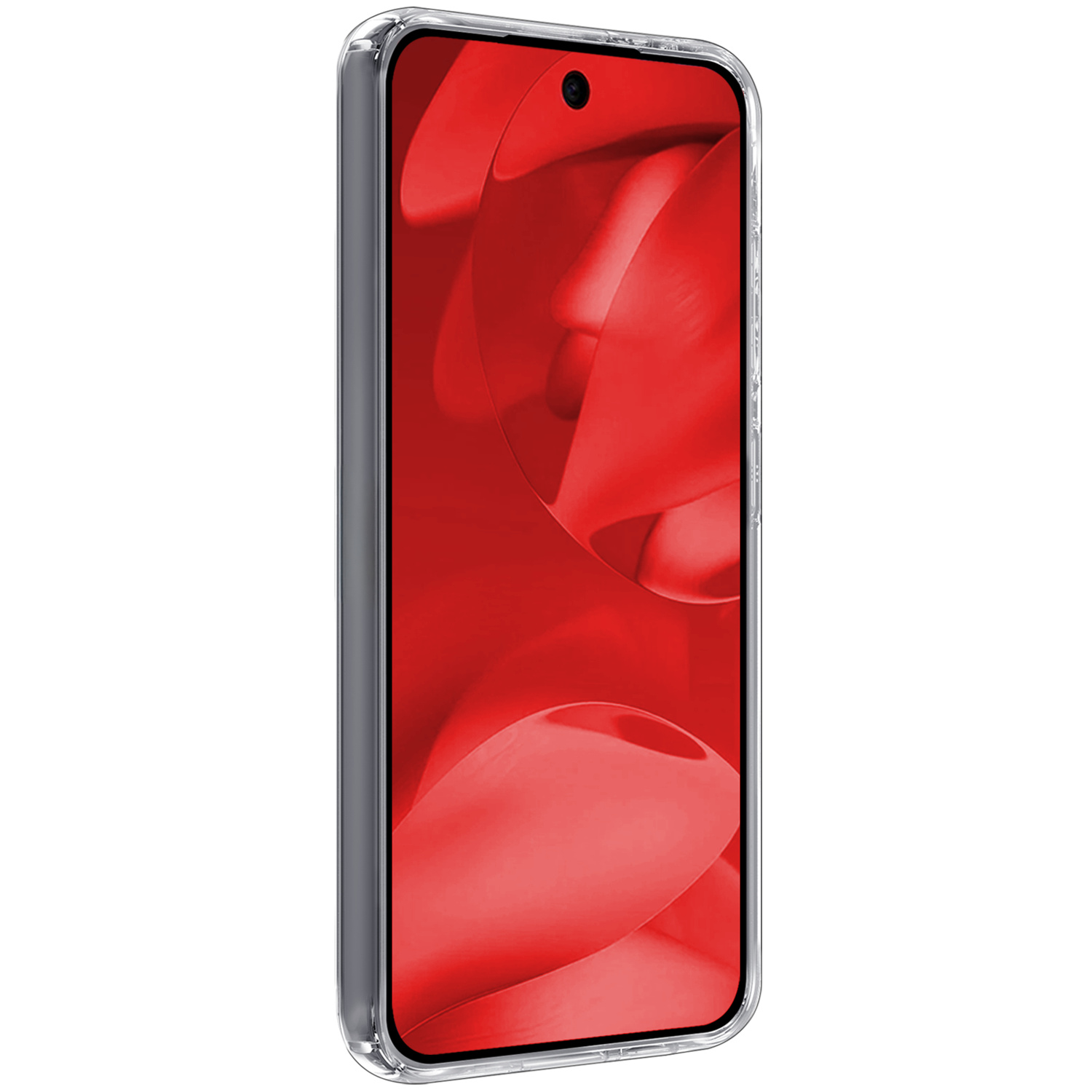 NoXx NoXx Google Pixel 9a Hoesje Siliconen Met Screenprotector - Transparant