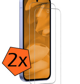 Nomfy Nomfy Google Pixel 9a Screenprotector Glas - 2 PACK