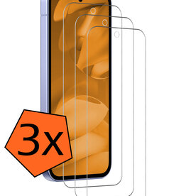 Nomfy Nomfy Google Pixel 9a Screenprotector Glas - 3 PACK