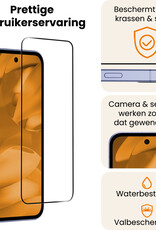 Nomfy Nomfy Google Pixel 9a Screenprotector Glas Full Cover - 3 PACK