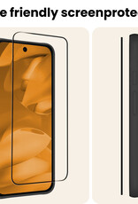 Nomfy Nomfy Google Pixel 9a Screenprotector Glas Full Cover - 3 PACK