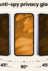 Nomfy Nomfy Google Pixel 9a Screenprotector Glas Privacy - 3 PACK