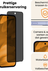 Nomfy Nomfy Google Pixel 9a Screenprotector Glas Privacy - 3 PACK