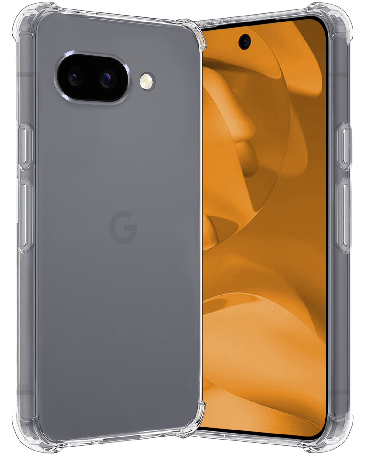 Nomfy Nomfy Google Pixel 9a Hoesje Shockproof - Transparant