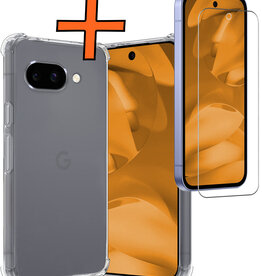 Nomfy Nomfy Google Pixel 9a Hoesje Shockproof Met Screenprotector