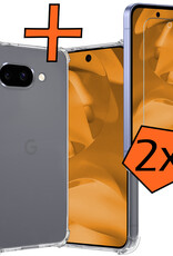 Nomfy Nomfy Google Pixel 9a Hoesje Shockproof Met 2x Screenprotector
