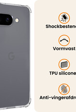 Nomfy Nomfy Google Pixel 9a Hoesje Shockproof Met 2x Screenprotector