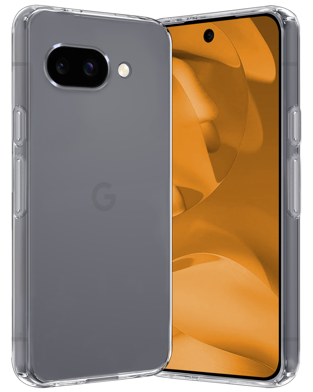 Nomfy Nomfy Google Pixel 9a Hoesje Siliconen - Transparant