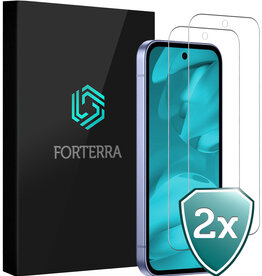 Forterra Forterra Google Pixel 9a Screenprotector Glas - 2 PACK