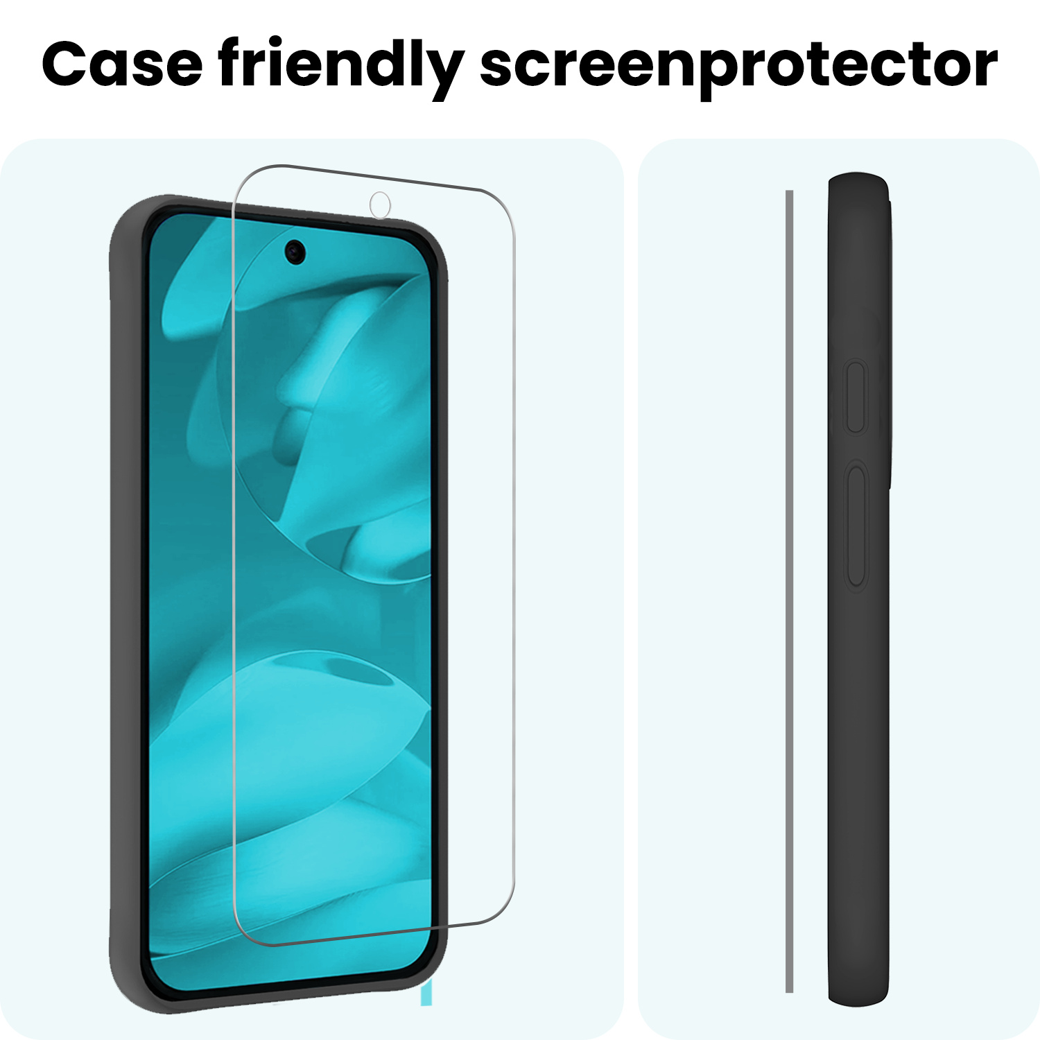 Forterra Forterra Google Pixel 9a Screenprotector Glas - 2 PACK