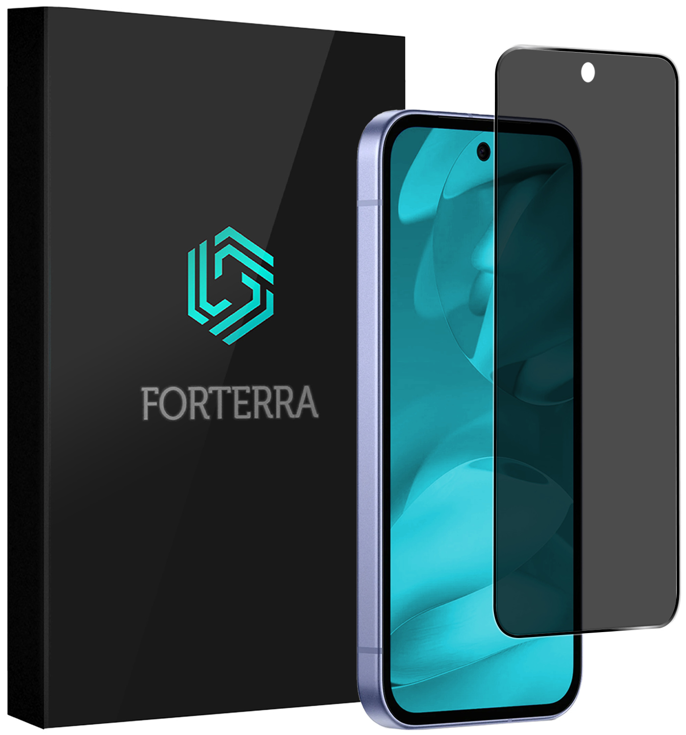 Forterra Forterra Google Pixel 9a Screenprotector Glas Privacy