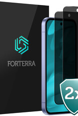 Forterra Forterra Google Pixel 9a Screenprotector Glas Privacy - 2 PACK