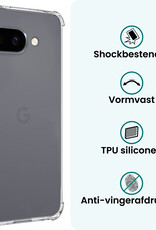 Forterra Forterra Google Pixel 9a Hoesje Shockproof - Transparant