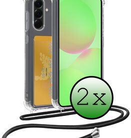 BASEY. BASEY. Samsung Galaxy A36 Hoesje Pashouder met Koord - 2 PACK