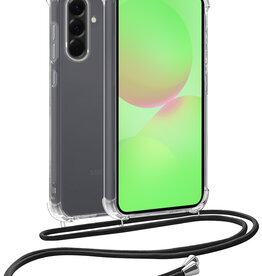 BASEY. BASEY. Samsung Galaxy A36 Hoesje Transparant Shockproof Met Zwart Koord