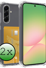 BASEY. BASEY. Samsung Galaxy A56 Hoesje Pashouder - 2 PACK