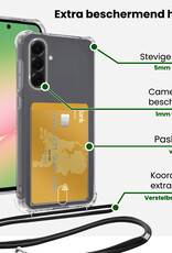 BASEY. BASEY. Samsung Galaxy A56 Hoesje Pashouder met Koord - 2 PACK