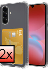 NoXx NoXx Samsung Galaxy A26 Hoesje Pashouder - 2 PACK